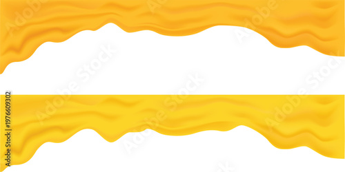 vector melted cheese