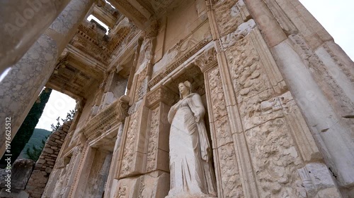 Library of Celsus ancient Roman building in Ephesus Turkey