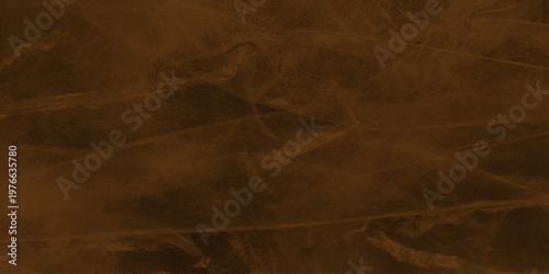 Old wall texture cement dark randomly distributed translucent circles with orange background, wallpaper, name card, template, copy space .Grunge brown background with scratched texture on it.