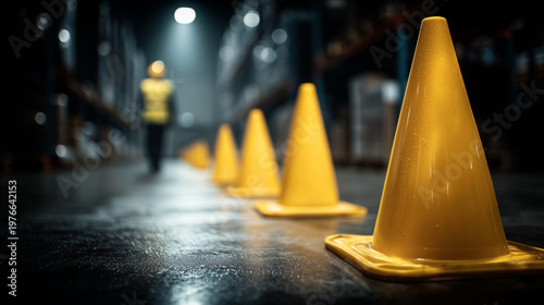 Safety Cones in Focus: A ro...