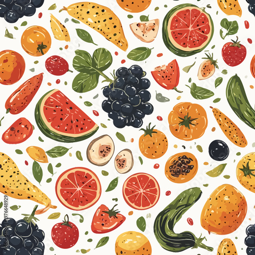 food pattern design very cool