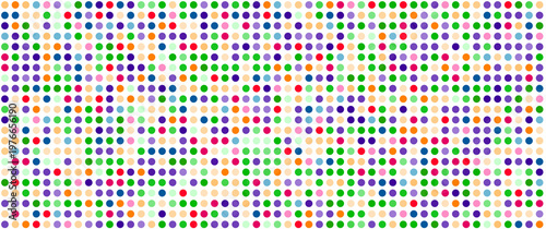 abstract background with colorful  dots
