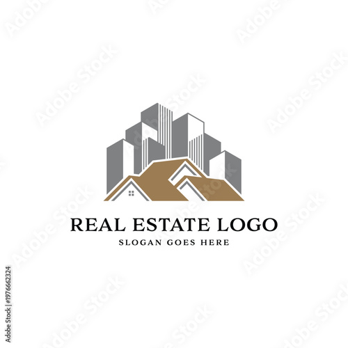 Luxury Real Estate Gold Logo