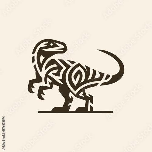 Tribal Dinosaurus Logo