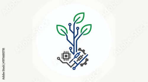 Eco-Friendly Technology Icon