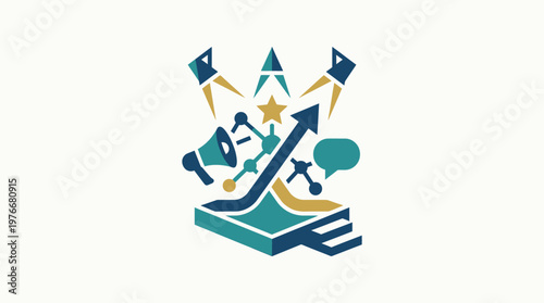 Marketing and Growth Icon Design