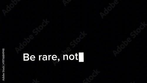 Be Rare, Not Average | Success Mindset Animation
