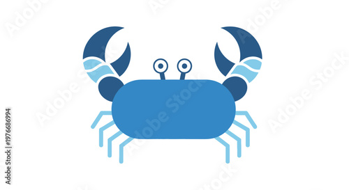 Blue Crab Crustacean Ocean Animal.