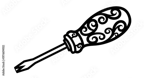 hand drawn vector illustration of a pencil