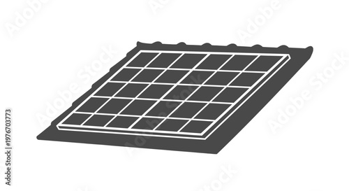 Black Chocolate Bar with White Grid.