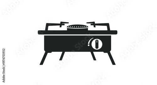 Portable Gas Stove for Outdoor Cooking.