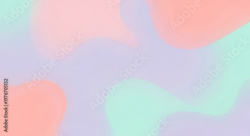 Abstract Pastel Swirl: An enchanting artistic background in a pastel style, designed with soft, flowing shapes and gentle color blends.