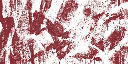 Deep red spray paint texture abstract background with brush strokes abstract graffiti background splatter dripping distressed artistic energetic creative backdrop weathered scratchy