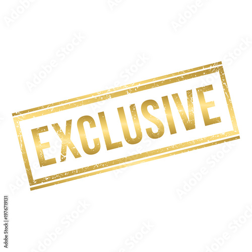 Gold Exclusive Stamp, Premium Luxury Official Seal Approved Certified Badge — transparent PNG