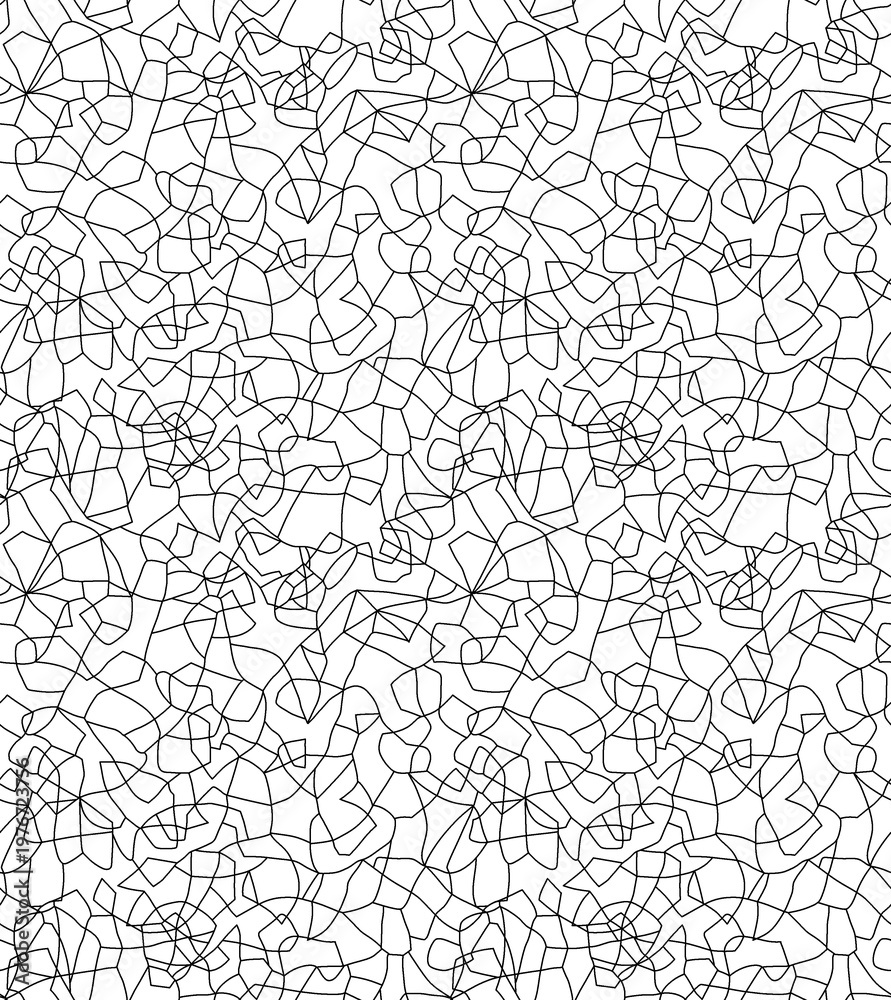 Obraz premium seamless cracked dry mud texture background with geometric patterns