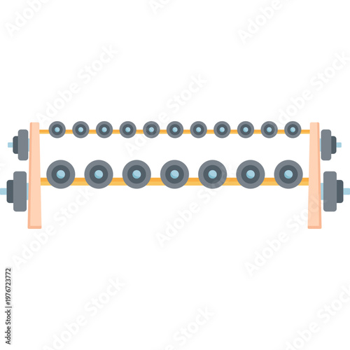 Dumbbell Set Vector
