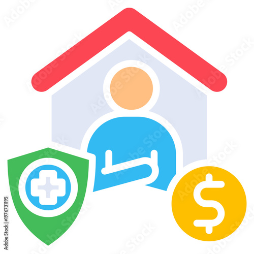 Employee Benefits colorful icon