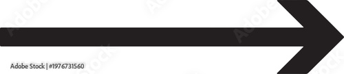Right Arrow Icon Vector. Simple Direction Symbol Vector Element for Navigation and Design.