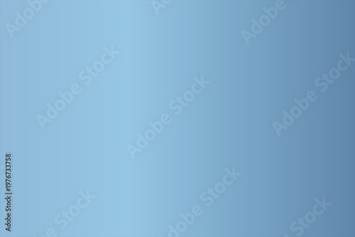 Quadro em tela Serene gradient background in shades of blue evoking calm and peacefulness for d