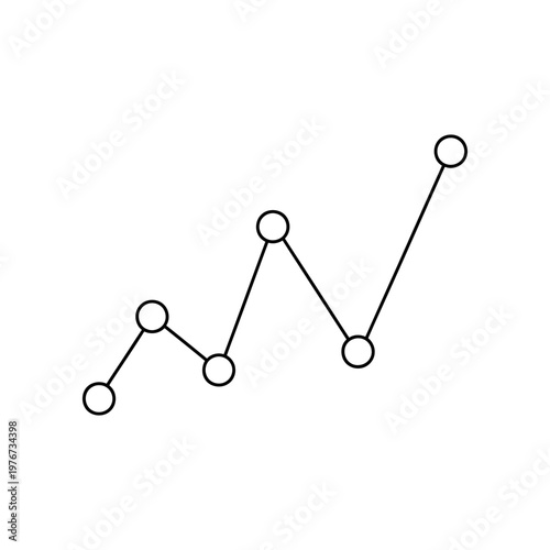 minimalist branching network diagram with nodes and connecting lines