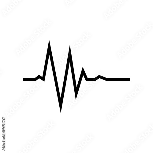 financial stock market trend line graph vector illustration minimalist design