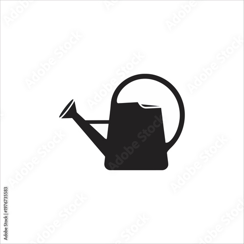 Vector illustration of a watering can for gardening