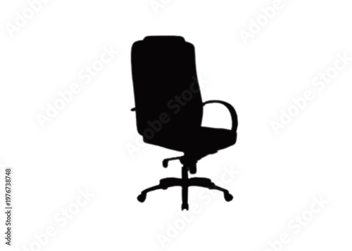 black office chair