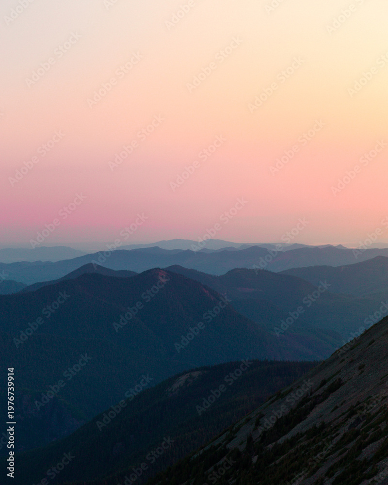Obraz premium Mount Rainier Sunrise 
