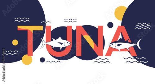 Celebrating World Tuna Day with Vibrant Illustrations and Aquatic Themes