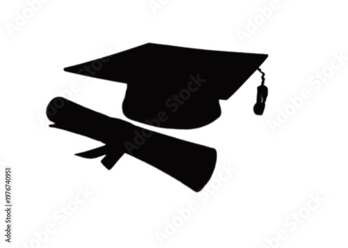 graduation cap vector