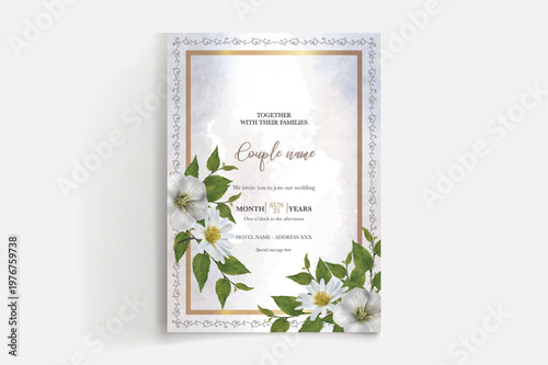 Save the date wedding invitation templates