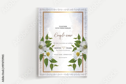 Save the date wedding invitation templates