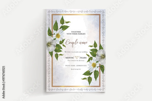 Save the date wedding invitation templates
