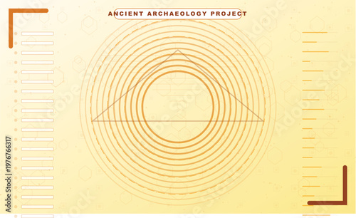 Ancient Archaeology Research with Historical Artifacts and Archaeological Site Discovery