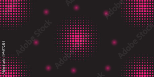 Dark Pink, Yellow vector template with circles. Blurred decorative design in abstract style with bubbles. Pattern for ads, leaflets.