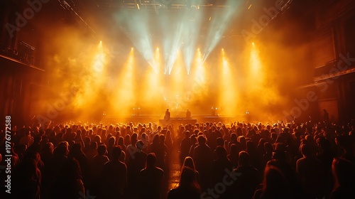 Large crowd at concert