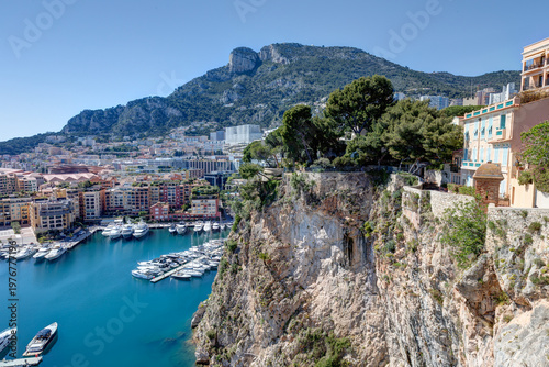 Vue sur le port de Monaco - Principauté de Monaco