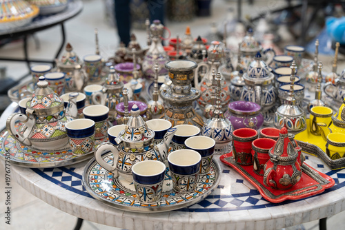 Moroccan tea sets