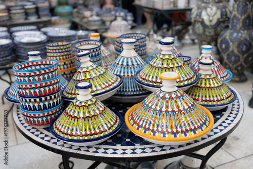 Moroccan Tagine pot mosaic