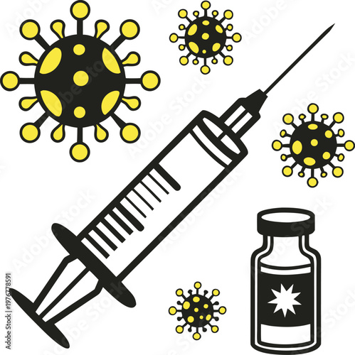 syringe with a needle