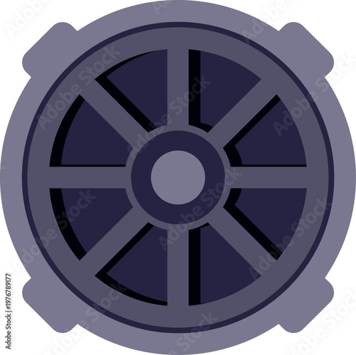 Manhole cover providing access to underground utility systems