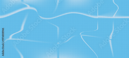Blue and white water ripples light surface overlay background. 3d clear ocean surface pattern with reflection effect backdrop. Marble desaturated texture.