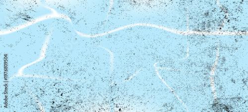 Blue and white water ripples light surface overlay background. 3d clear ocean surface pattern with reflection effect backdrop. Marble desaturated texture.