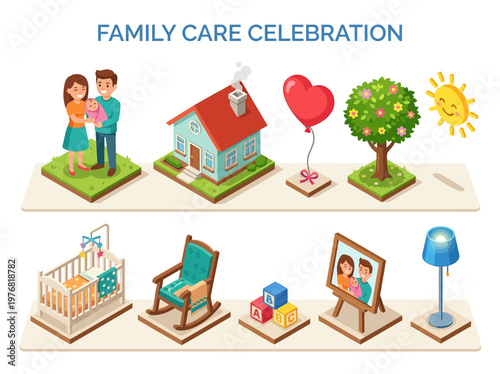 A Heartwarming Family Care Celebration Showcasing Milestones and Cherished Moments