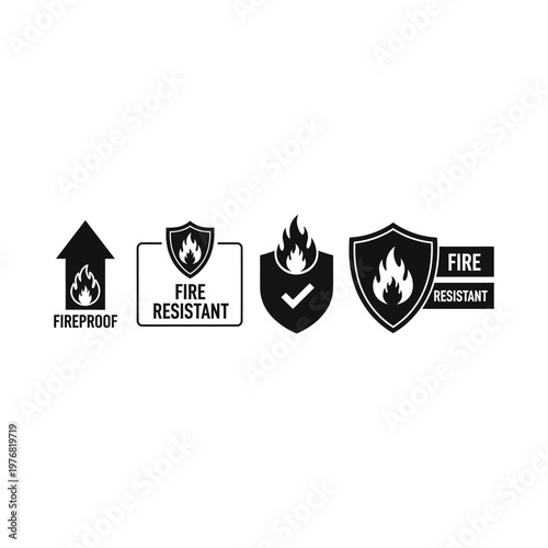 Graphic designer creates fire resistant icons for industrial use in office