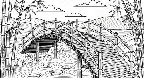 bridge over the river