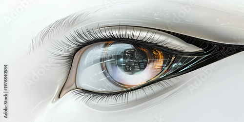 Business Transformation AI Roadmap on Futuristic Screen for Strategic Planning and Digital Innovation Visualization