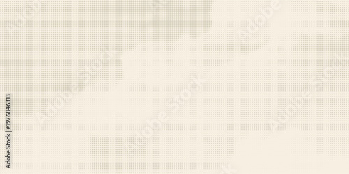 Retro beige halftone paper texture. Vintage craft ecru wallpaper with speckles, flecks, particles. Light cream grunge grain overlay background. Dirty dotted and specked canvas backdrop. Vector
