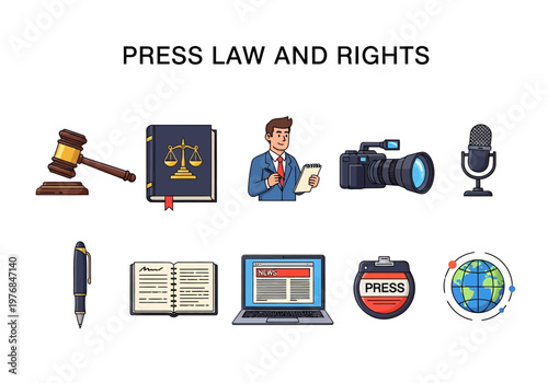Legal Rights and Regulations for Journalism and the Press with Essential Tools for Information Gathering and Reporting