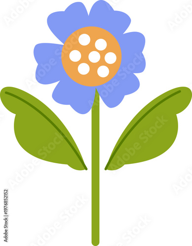 Colorful Flower Illustration